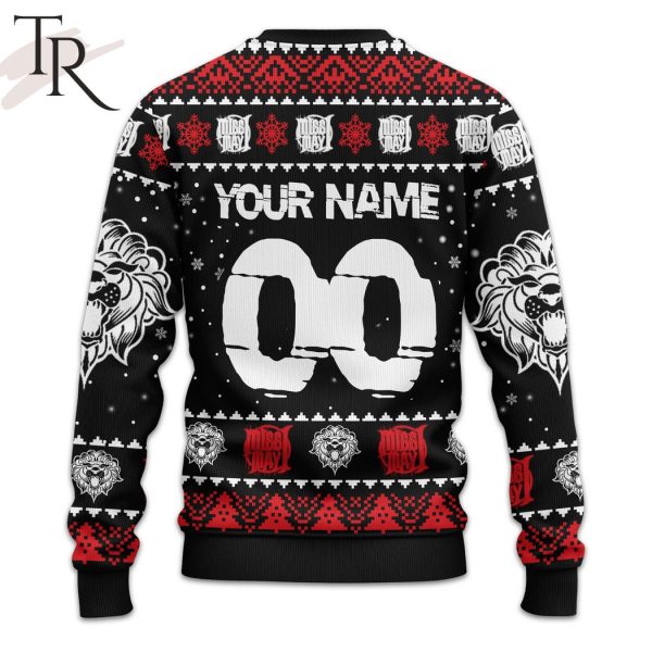 Miss May I Custom Name Ugly Christmas Sweater