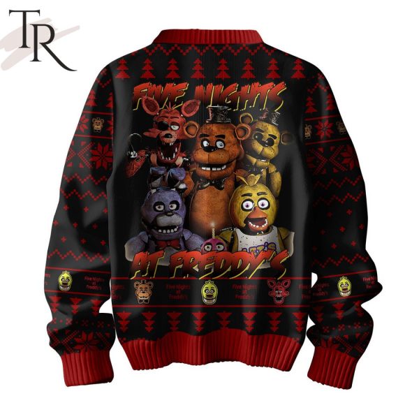 Where Fantasy & Fun Coome To Life Five Nights At Freddy’s Ugly Christmas Sweater