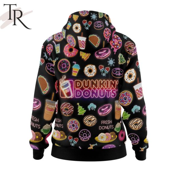 Merry Dunkin’ Christmas Dunkin’ Donuts 3D Unisex Hoodie