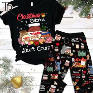 Christmas Calories in Ferrero Nutella Don’t Count Pajamas Set