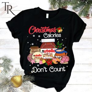 Christmas Calories in Ferrero Nutella Don’t Count Pajamas Set