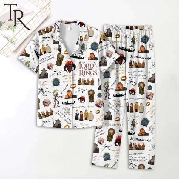 The Lord Of The Rings Don’t Be Hasty Pajamas Set