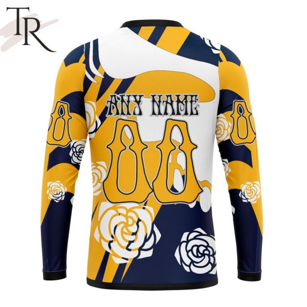 Personalized NHL Buffalo Sabres Special Grateful Dead Gathering Flowers Design Hoodie