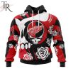 Personalized NHL Dallas Stars Special Grateful Dead Gathering Flowers Design Hoodie
