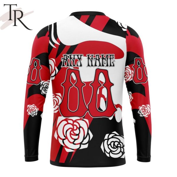 Personalized NHL New Jersey Devils Special Grateful Dead Gathering Flowers Design Hoodie