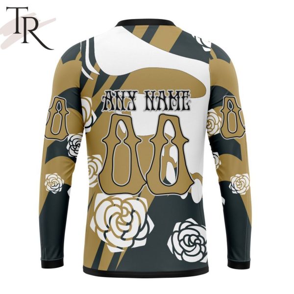 Personalized NHL Vegas Golden Knights Special Grateful Dead Gathering Flowers Design Hoodie