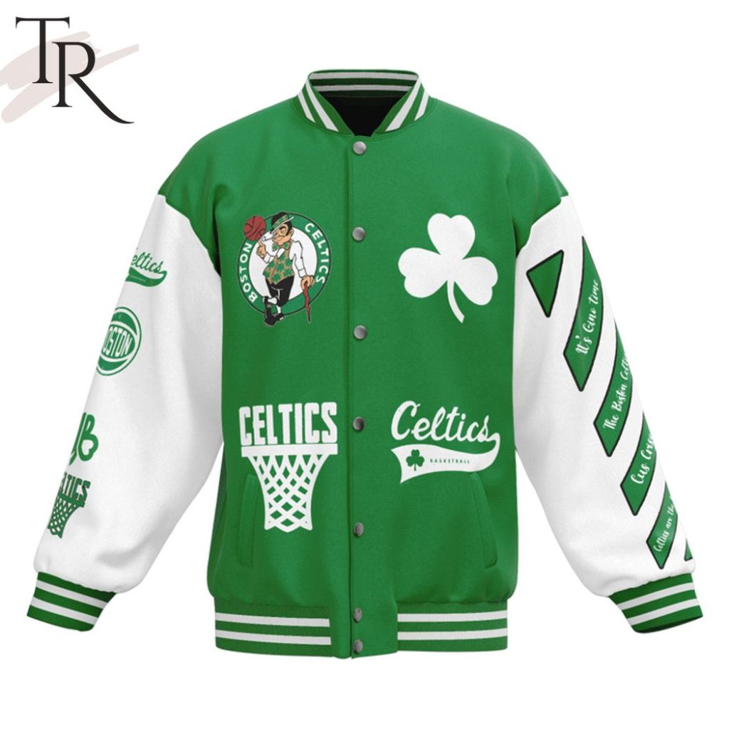 Boston Celtics Pride Baseball Jacket - Torunstyle