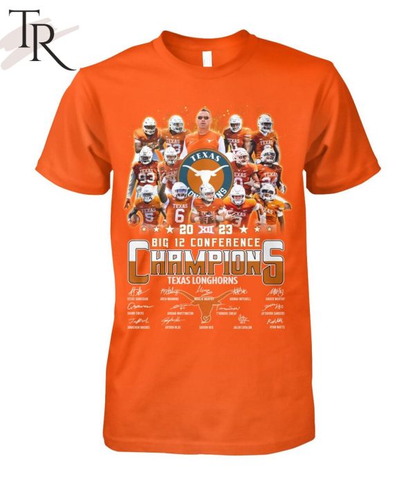 2023 Big 12 Conference Champions Texas Longhorns T-Shirt