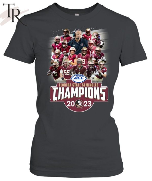 ACC Champion 2023 Florida State Seminoles T-Shirt