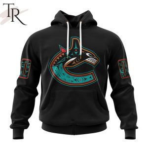 NHL Vancouver Canucks Special First Nation Design Kits Hoodie
