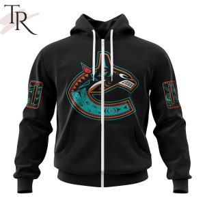 NHL Vancouver Canucks Special First Nation Design Kits Hoodie