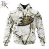 NHL Arizona Coyotes Special White Winter Hunting Camo Design Hoodie