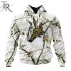 NHL Boston Bruins Special White Winter Hunting Camo Design Hoodie