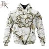 NHL Boston Bruins Special White Winter Hunting Camo Design Hoodie