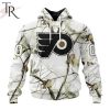 NHL Pittsburgh Penguins Special White Winter Hunting Camo Design Hoodie