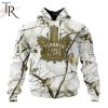 NHL Tampa Bay Lightning Special White Winter Hunting Camo Design Hoodie