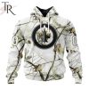 NHL Washington Capitals Special White Winter Hunting Camo Design Hoodie