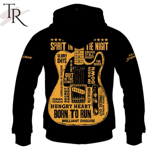 Celebrating 60 Years 1964 – 2024 of Bruce Springsteen’s Singing Career Thank You For The Memories Hoodie