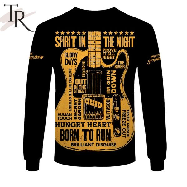 Celebrating 60 Years 1964 – 2024 of Bruce Springsteen’s Singing Career Thank You For The Memories Hoodie