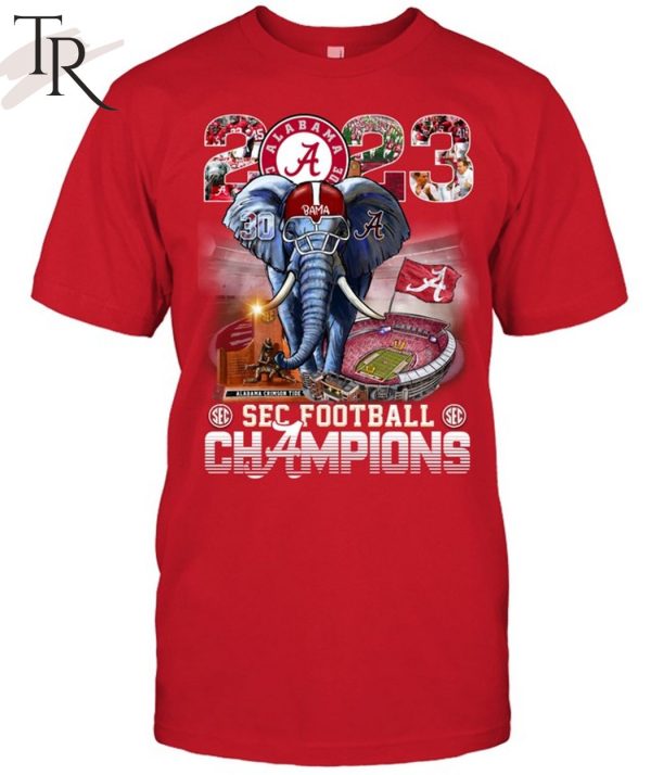 2023 Sec Football Champions Alabama Crimson Tide T-Shirt