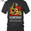 Monty Python 55th Anniverasry 1969 – 2024 Thank You For The Memories T-Shirt