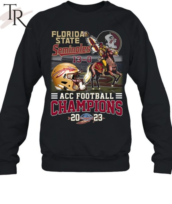 Florida State Meninoles 13-0 ACC Football Champions 2023 T-Shirt