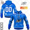 Personalized FR Hockey – Marseille Hockey Club Home Jersey Style Hoodie