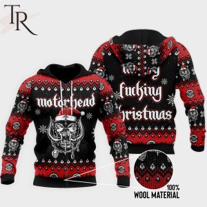 Motorhead Merry Fucking Christmas Hoodie