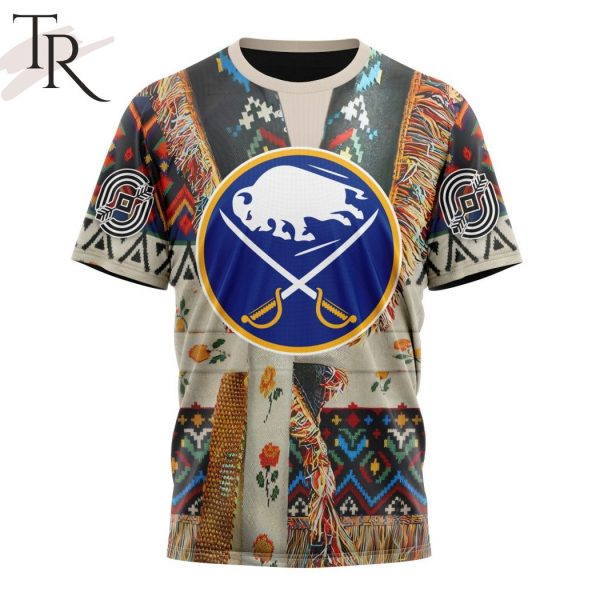 NHL Buffalo Sabres Special Native Costume Design Hoodie