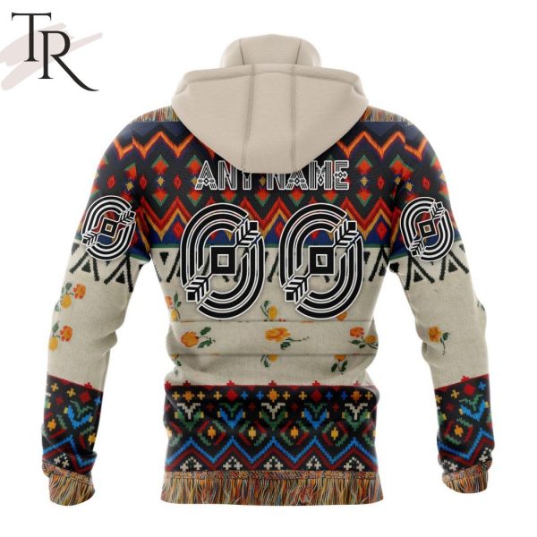 NHL Calgary Flames Special Native Costume Design Hoodie