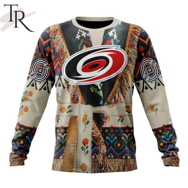 NHL Carolina Hurricanes Special Native Costume Design Hoodie