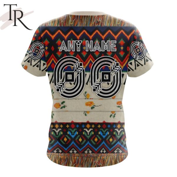 NHL Columbus Blue Jackets Special Native Costume Design Hoodie