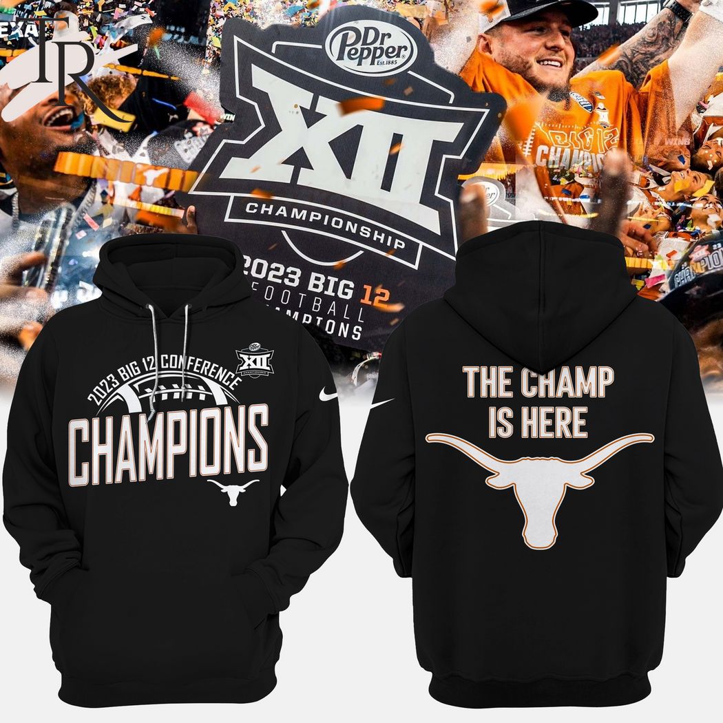 Big 12 Champion Texas Longhorn Hook Em T-shirt - Print your thoughts. Tell  your stories.