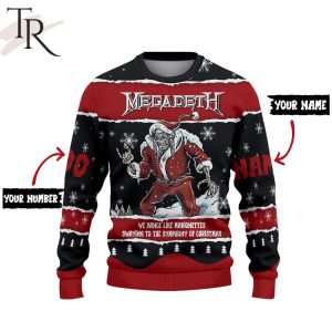 Megadeth We Dance Like Marionettes Swaying To The Symphony Of Christmas Ugly Sweater