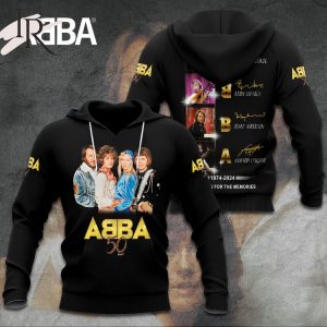 ABBA 50 Years 1974 – 2024 Agnetha Faltskog, Bjorn Ulvaeus, Benny Andersson And Anni Frid Lyngstad Thank You For The Memories