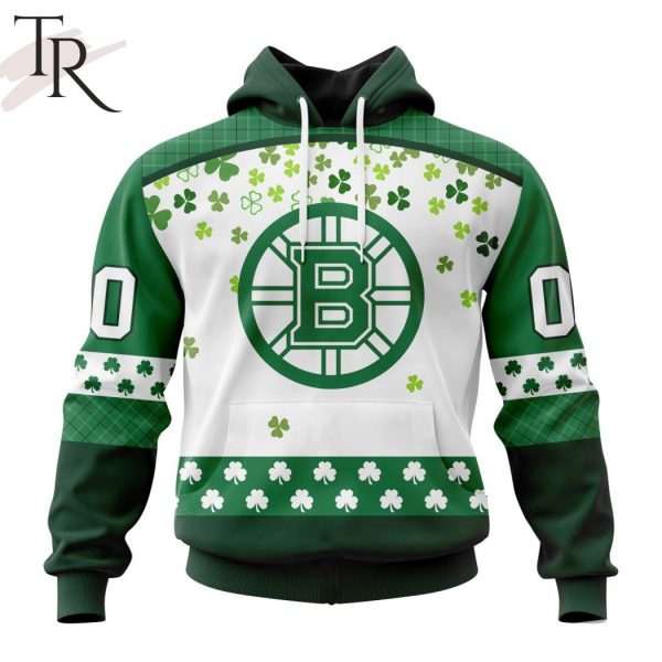 Personalized NHL Boston Bruins Special Design For St. Patrick Day Hoodie