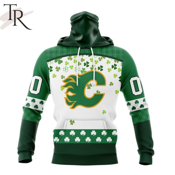 Personalized NHL Calgary Flames Special Design For St. Patrick Day Hoodie