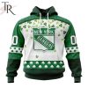 Personalized NHL New York Islanders Special Design For St. Patrick Day Hoodie