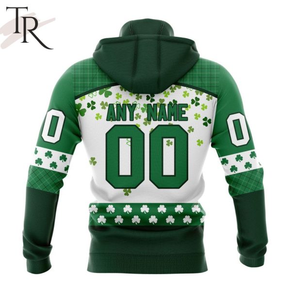 Personalized NHL New York Rangers Special Design For St. Patrick Day Hoodie