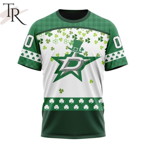 Personalized NHL Dallas Stars Special Design For St. Patrick Day Hoodie