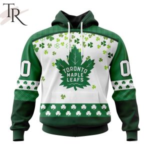 Personalized NHL Toronto Maple Leafs Special Design For St. Patrick Day Hoodie