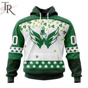 Personalized NHL Washington Capitals Special Design For St. Patrick Day Hoodie