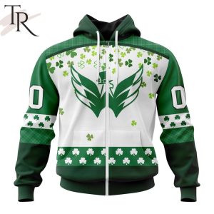 Personalized NHL Washington Capitals Special Design For St. Patrick Day Hoodie