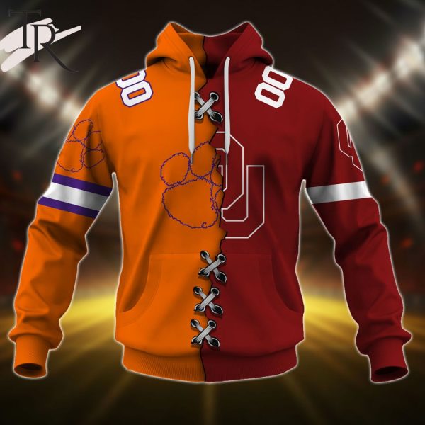 Mix 2 NCAA Teams Select Any 2 Teams to Mix and Match! Hoodie