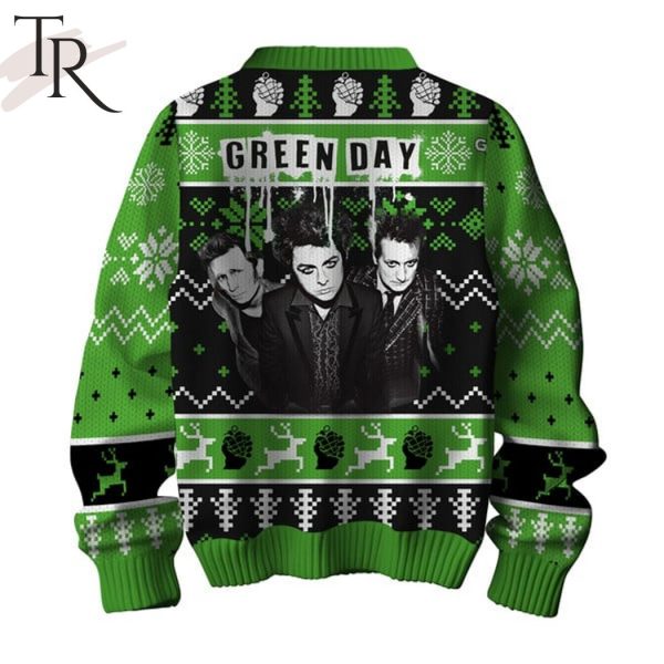 Green Day Rock Band Ugly Sweater