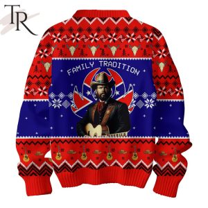 Hank Williams Jr – Family Tradition Ugly Sweater