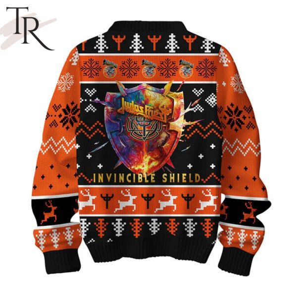 Judas Priest Invincible Shield Ugly Sweater