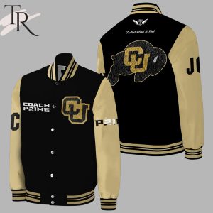 Colorado Football NCAA Coach Prime Limited Baseball Jacket 2023