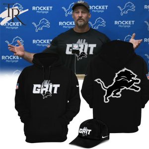 Grit Detroit Lions 2023 Hoodie, Longpants, Cap