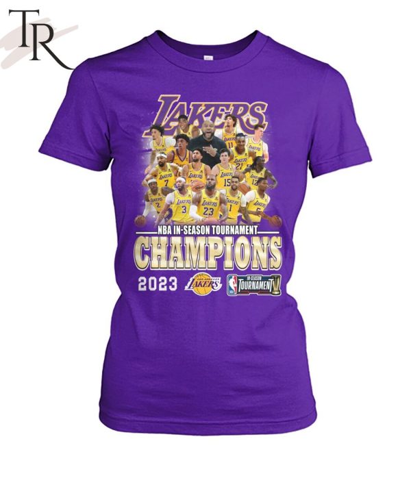 NBA In-Season Tournament Champions 2023 Los Angeles Lakers T-Shirt
